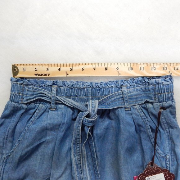 Wide Leg Flare Pants Small Knox Rose Women's Blue Pants - Picture 5 of 9